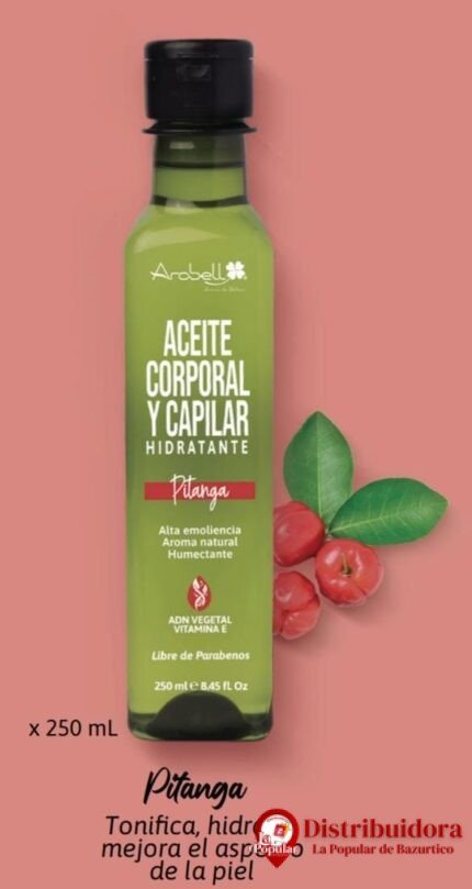 ACEITE PITAYA PARA HIDRATAR EL CABELLO, 250ML DE AROBEL
