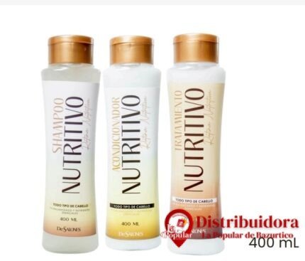 ACONDICIONADOR NUTRITIVO PARA TODO TIPO DE CABELLO 400ML DESALON