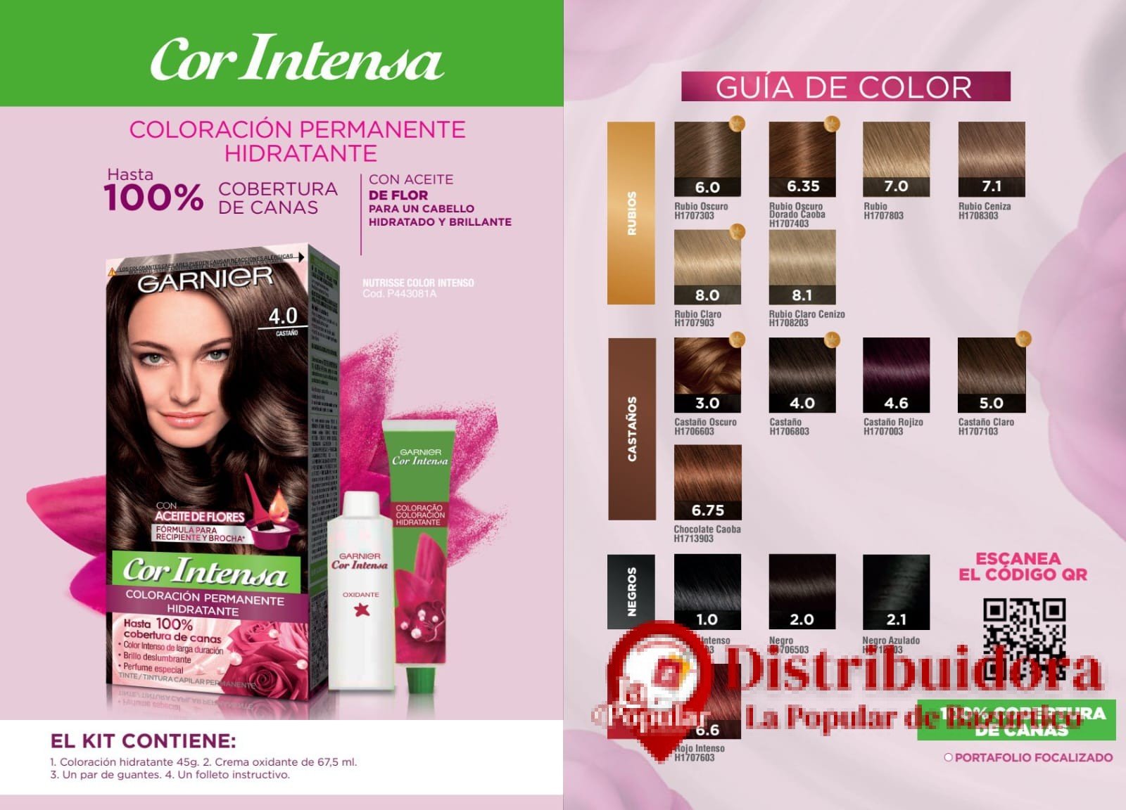 COLORACION PERMANENTE COR INTENSA DE GARNIER COLORACION PERMANENTE COR INTENSA DE GARNIER