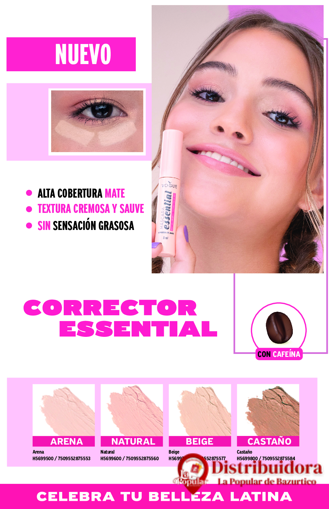 CORRECTOR ESSENTIAL DE ALTA COBERTURA, DE VOGUE CORRECTOR ESSENTIAL DE ALTA COBERTURA DE VOGUE