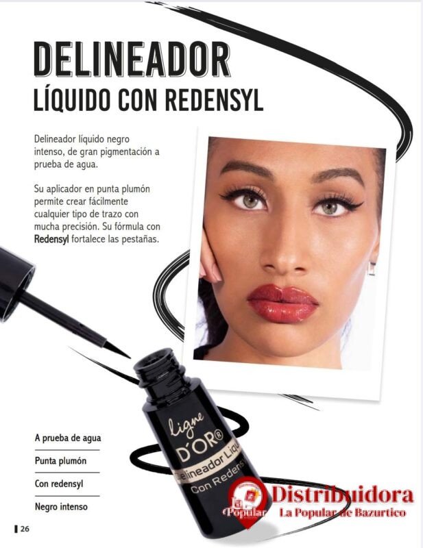 DELINEADOR LIQUIDO CON REDENSYL DE LIGNE D´OR
