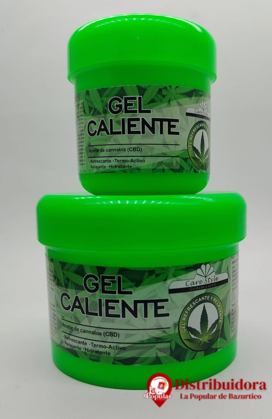 GEL CALIENTE CON ACEITE DE CANNABIS DE USO EXTERNO GEL CALIENTE CON ACEITE DE CANNABIS DE USO EXTERNO