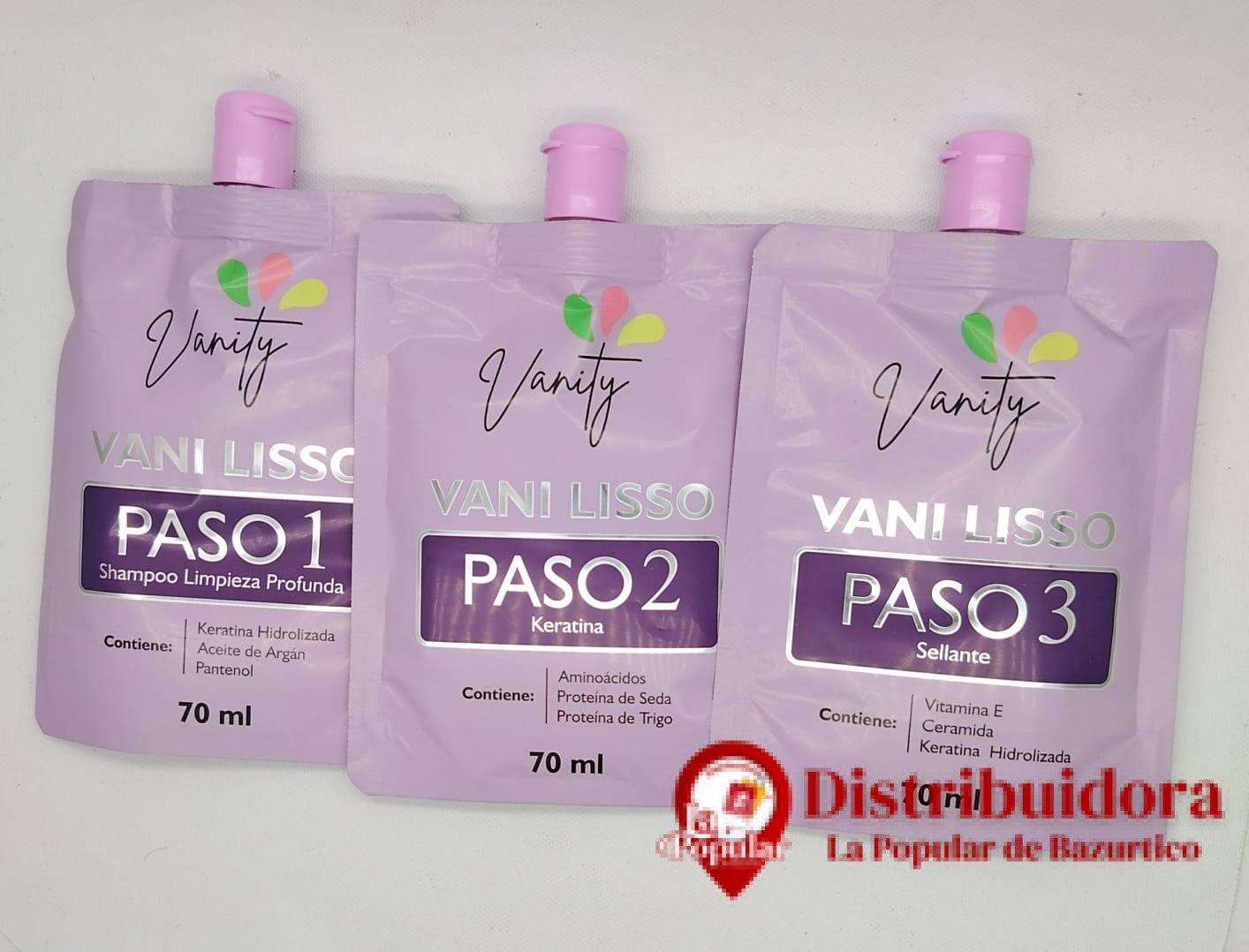 KIT 3 PASOS TRATAMIENTO KERATINA HIDROLIZADA DE VANITY KIT 3 PASOS TRATAMIENTO KERATINA HIDROLIZADA DE VANITY