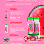 MASCARILLA 3 EN 1 REVITALIZANTE  HAIR FOOD SANDIA 350ML