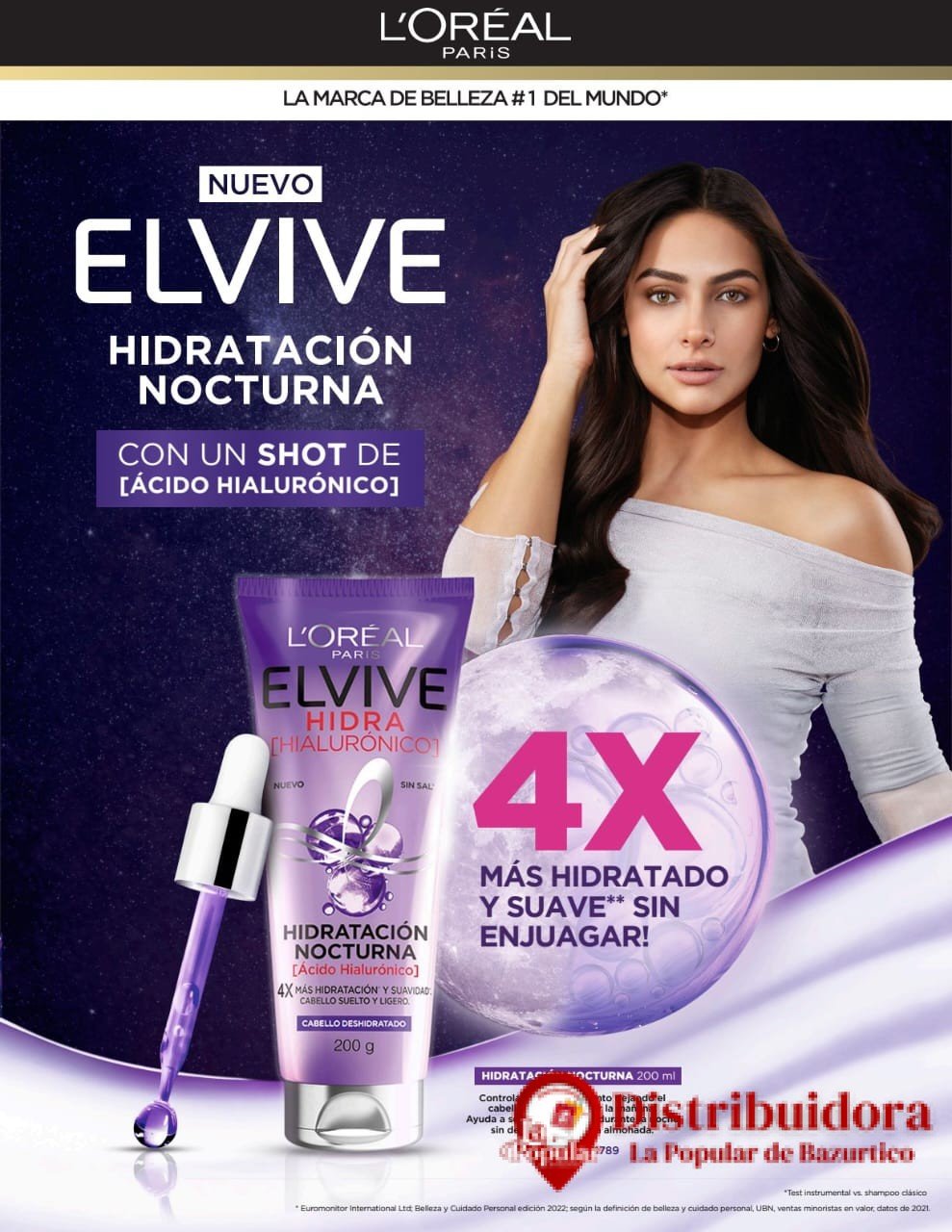 MASCARILLA HIDRATACION NOCTURNA SIN ENJUAGUE ELVIVE HIDRA 200G MASCARILLA HIDRATACION NOCTURNA SIN ENJUAGUE ELVIVE HIDRA 200G