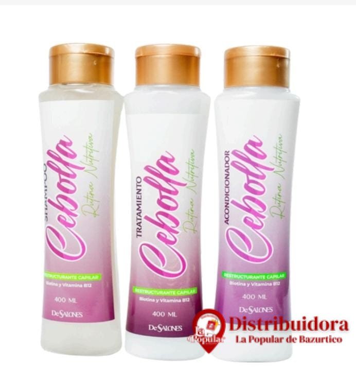 SHAMPOO DE CEBOLLA SIN OLOR 400ML DESALON