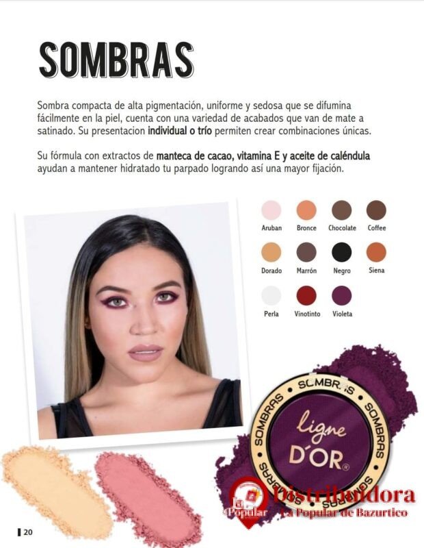 SOMBRAS DE LIGNE D´OR