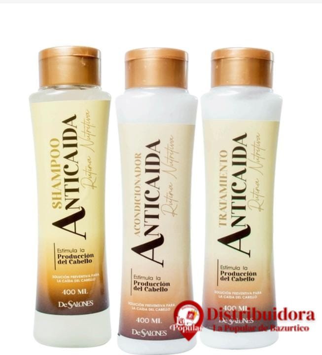 TRATAMIENTO ANTICAIDO PARA ESTIMULAR PRODUCCION DEL CABELLO, 400ML DESALON TRATAMIENTO ANTICAIDO PARA ESTIMULAR PRODUCCION DEL CABELLO 400ML DESALON