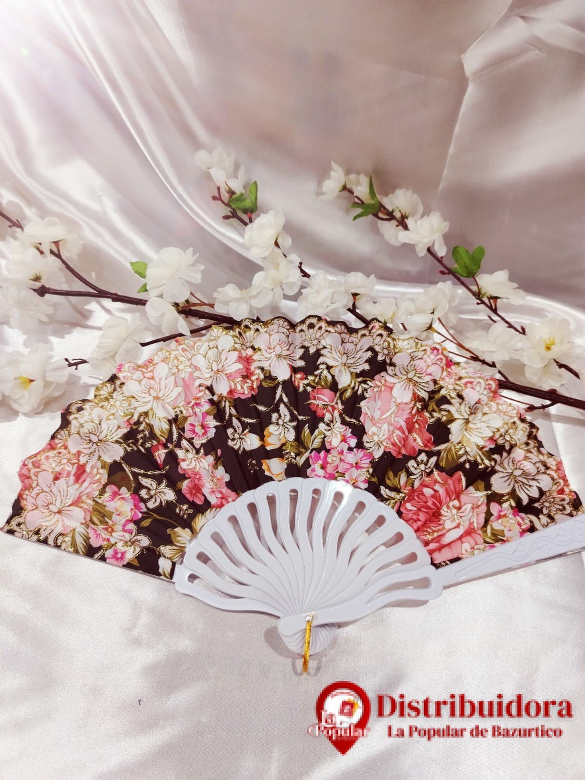 ABANICO FLORE4Z COLOR FUERTE ABANICO FLORE4Z COLOR FUERTE