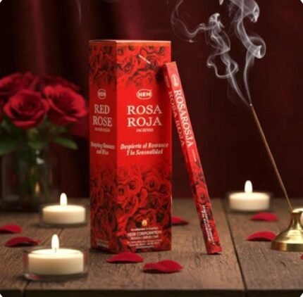 Incienso Rosa Roja