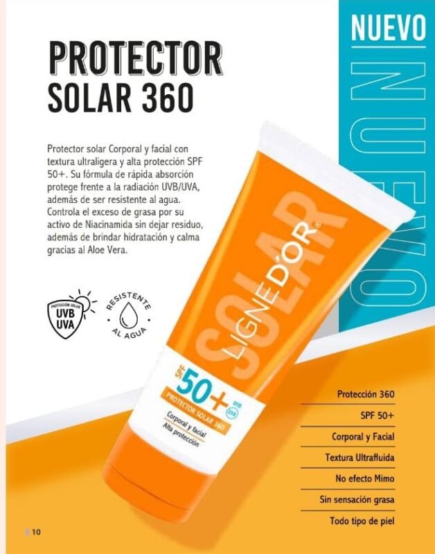 PROTECTOR SOLAR 100ML DE LIGNE D´OR